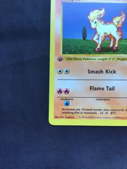 Pokemon Cards: Base Set 1st Edition Common: Ponyta 60/102 - Image 5