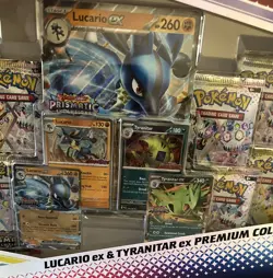 Lucario Ex & Tyranitar Ex Premium Collection Pokemon Trading Cards - Image 2
