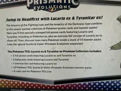 Lucario Ex & Tyranitar Ex Premium Collection Pokemon Trading Cards - Image 5