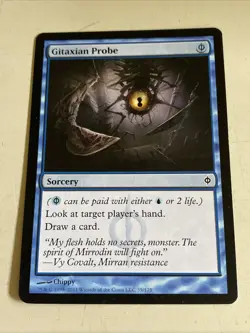 Gitaxian Probe 35 New Phyrexia Regular MTG TCG CARD - Image 1