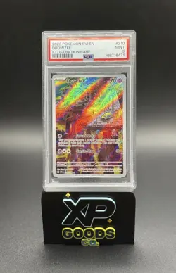 Drowzee 210/198 PSA 9 Scarlet & Violet Rare Card Pokemon TCG - Image 1
