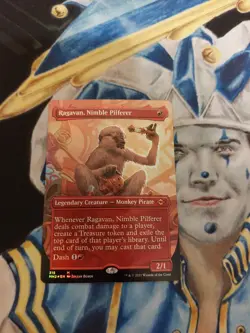 Ragavan, Nimble Pilferer Foil Borderless MTG Modern Horizons 2 Mythic Rare NM x1 - Image 2