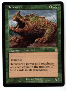 Terravore -- MTG (SP Quality) - English Odyssey - See scans! - Image 1