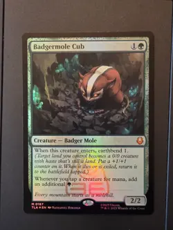 Badgermole Cub FOIL (TLA 0167) MTG Avatar 2025 Magic The Gathering - Image 3