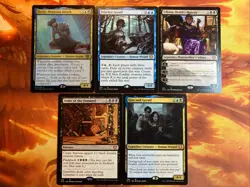 MTG 5 x Mythic Lot (1 x Foil 4 x Regular) Commander: Innistrad: Midnight Hunt NM - Image 1
