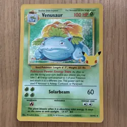 Pokemon Near Mind Venusaur 15/102 Celebrations: Classic Collection Holo - Image 1