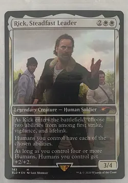 Rick, Steadfast Leader - FOIL - Secret Lair Drop - Magic the Gathering MTG Nice! - Image 1