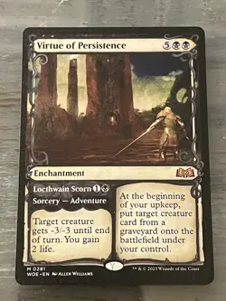 Virtue of Persistence (Showcase) - Wilds of Eldraine (WOE) - EN M 0281 - Image 1