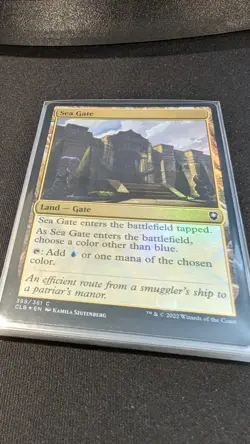 MTG, Sea Gate, Foil 359, Battle for Baldur's Gate - Image 1