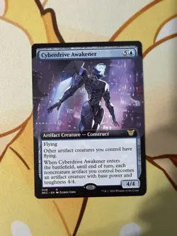 Cyberdrive Awakener (Extended Art) Commander: Kamigawa: Neon Dynasty Regular - Image 1