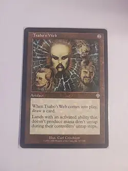 Magic The Gathering Tsabo's Web Invasion Regular - Image 1
