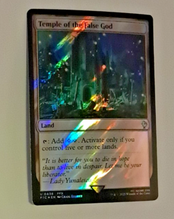 Temple of the False God Surge FOIL NM FINAL FANTASY FFX Magic the Gathering MTG - Image 1