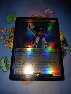 Starscream Power Hungry FOIL , UB Transformers , Near Mint , MTG - Image 2