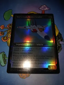 Starscream Power Hungry FOIL , UB Transformers , Near Mint , MTG - Image 5