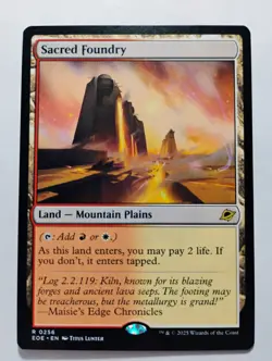 Sacred Foundry - 0256 - Edge of Eternities - MTG - NM/M - Image 1
