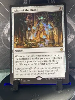 Altar of the Brood 216 Khans of Tarkir NM MTG TCG REGULAR - Image 1