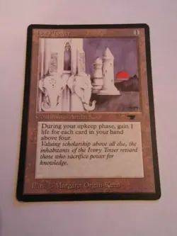 x1 Ivory Tower Antiquities MTG Magic the Gathering TexasNerdGames KDC - Image 2
