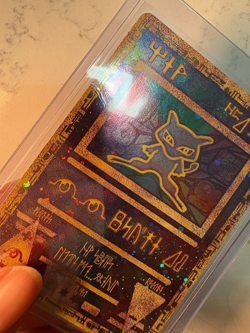 Ancient Mew 1/Promo Holo Damaged Pokemon Card TCG - Image 3