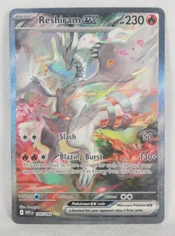 Pokemon TCG Reshiram ex 166/086 SV White Flare Holo NM/M Pack Fresh 💥 - Image 1