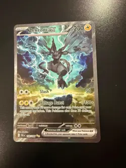 2025 Pokemon SV Black Bolt BLK EN Zekrom ex Special Illustration Rare #166/086 - Image 2