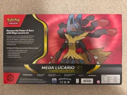 Pokemon TCG Mega Lucario ex Premium Figure Collection Box Factory Sealed - Image 2