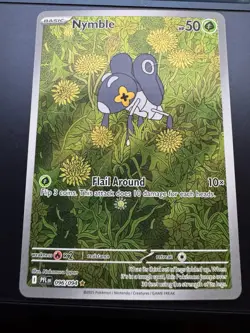 Pokemon TCG Mega Evolution Phantasmal Flames - Nymble 096/094 Illustration Rare - Image 1