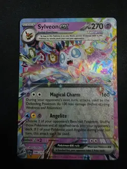 Sylveon ex 86/191 Double Rare Tera Holo Surging Sparks POKEMON TCG SSP ENGLISH - Image 1