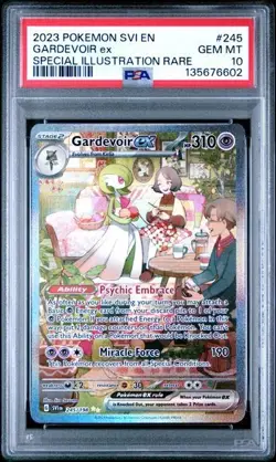 PSA 10 Gardevoir EX 245/198 Pokemon Scarlet Violet Special Illustration Rare - Image 1