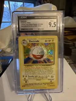 2023 Pokemon Classic Electrode Charizard Ho Oh ex Deck # CLC 011/034 Mint + 9.5 - Image 2