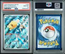 Pokemon TCG Misty's Psyduck Destined Rivals 193/182 PSA 10 - Image 2