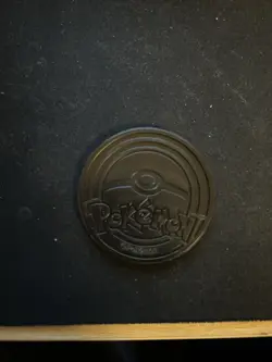 Pokemon TCG Jumbo Sparkle Coin Snom From HOLIDAY Box - Image 2