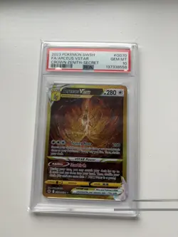 Arceus VSTAR GG70/GG70 Pokemon Crown Zenith - PSA 10 Gem Mint - Image 1