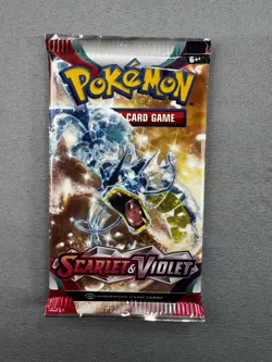 Pokemon Scarlet And Violet Base English Sealed Booster Pack NEW SEALED - Image 1