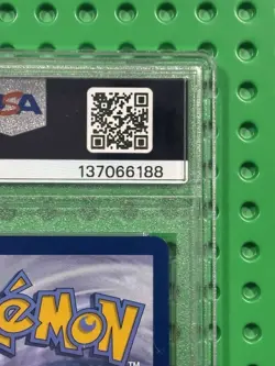 2025 POKEMON BLK EN-BLACK BOLT BLACK WHITE RARE #171 VICTINI PSA 9 - Image 3