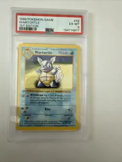 Pokemon 1st Edition Graded Lot (Magikarp / Wartortle) PSA 6 - Image 3