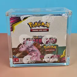 SUN & MOON POKEMON 2019 UNIFIED MINDS DISPLAY OVP SEALED INKL ACRYL CASE EN - Image 1