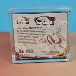SUN & MOON POKEMON 2019 UNIFIED MINDS DISPLAY OVP SEALED INKL ACRYL CASE EN - Image 3