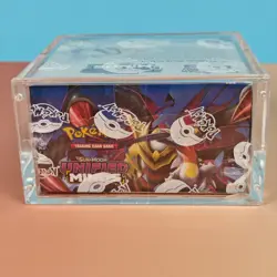 SUN & MOON POKEMON 2019 UNIFIED MINDS DISPLAY OVP SEALED INKL ACRYL CASE EN - Image 5