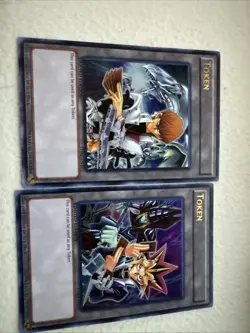 English Yu Gi Oh & Kaiba Token - LDK2-ENT01 /Ent02 Ultra Rare - Limited Edition - Image 1