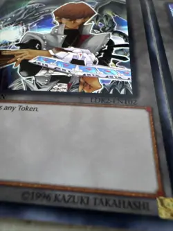 English Yu Gi Oh & Kaiba Token - LDK2-ENT01 /Ent02 Ultra Rare - Limited Edition - Image 3