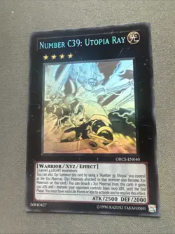 Number C39: Utopia Ray (Ghost Rare) Orcs-En040 Order of Chaos Unlimited - Image 1