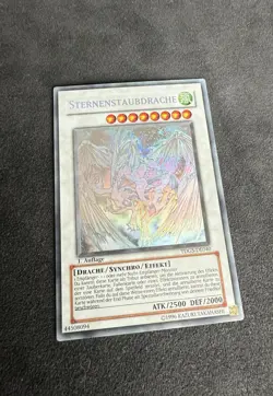 Yugioh Sternenstaubdrache Ghost Rare TDGS 1.Auflage The Duelist Genesis NM - Image 1