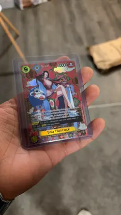 In Hand! English Boa Hancock OP14-112 SP The Azure Sea's Seven One Piece CCG NM - Image 1