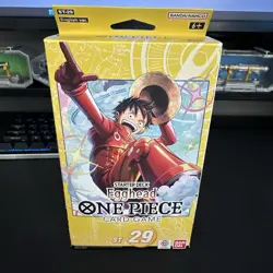 One Piece TCG Egghead Starter Deck ST-29 (SEALED) - Bandai - English - Luffy - Image 1