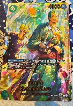 Roronoa Zoro SP PRB02-006 (EB04 OP14) English OPTCG Near Mint English - Image 1