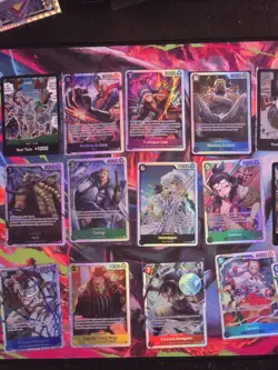 One Piece TCG English SR Lot of 24 NM+ - Image 2