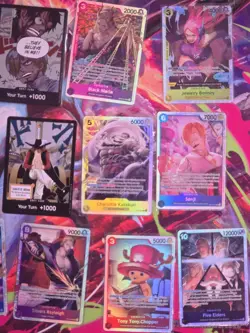 One Piece TCG English SR Lot of 24 NM+ - Image 3