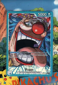 One Piece TCG Buggy (Parallel) OP09-042 Emperors in the New World Holo NM/M - Image 1
