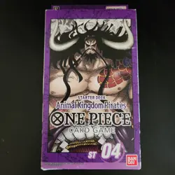 One Piece TCG: Animal Kingdom Pirates Starter Deck ST04 811039038335 - Image 1