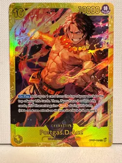 One Piece TCG - (PRB02) OP07-119 Portgas.D.Ace - Secret Rare - ENG NM - Image 1